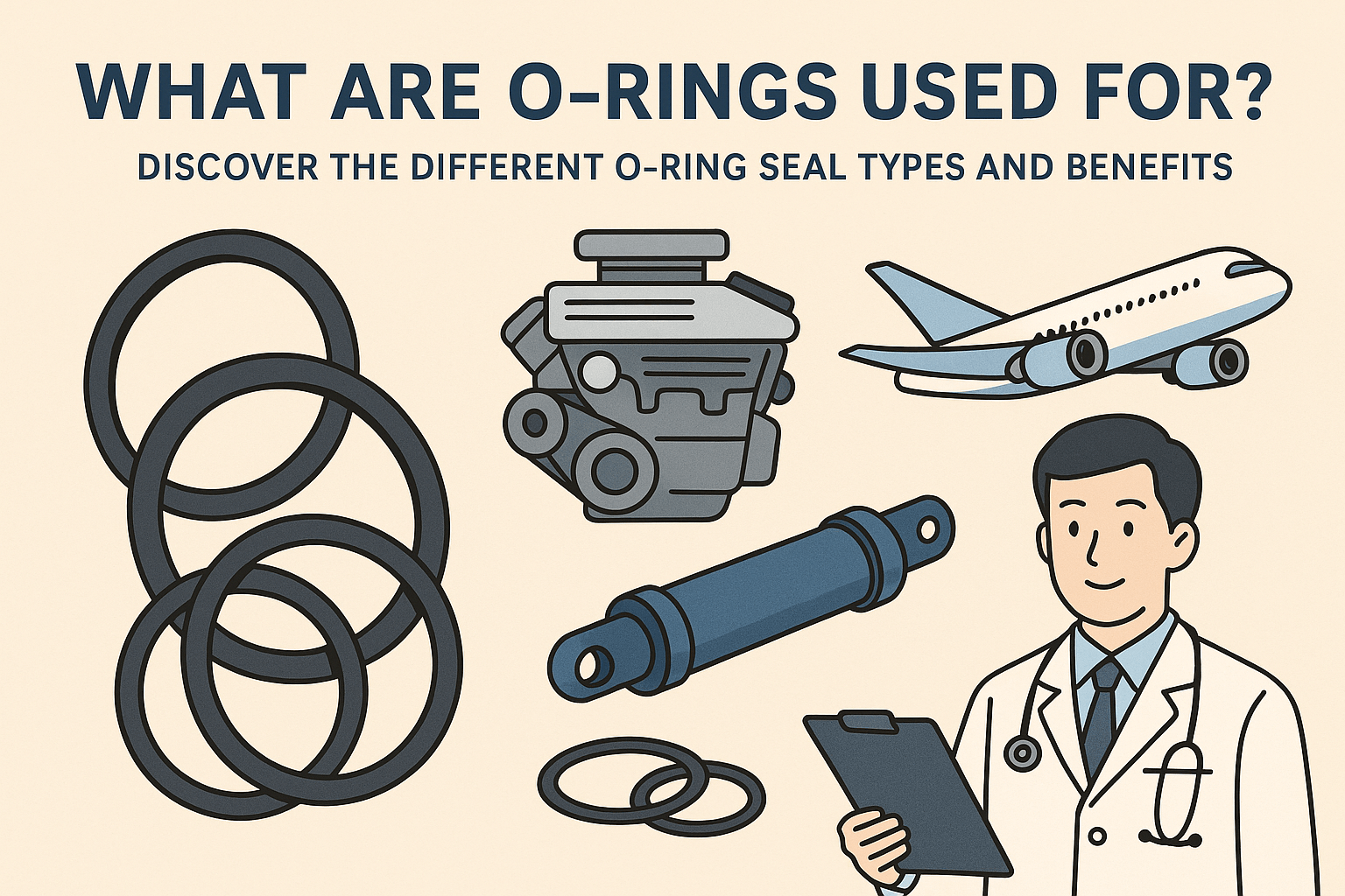 What are O-Rings Used For? Discover the Different O-Ring Seal Types and Benefits
